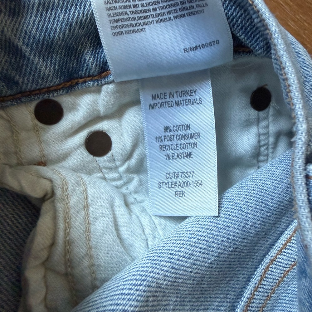 AGOLDE Ren High Rise Wide Leg Jeans - Picture 6 of 6